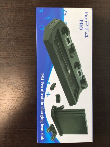 PS4 Proスタンド ultrathin charging heat sink