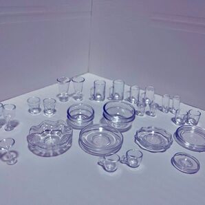 ミニチュア 食器 グラス 2セット