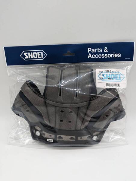 2)新品 未使用 SHOEI ショウエイ TYPE-D センターパッド M13 4512048360719 NEOTEC J-Cruise ネオテック jクルーズ