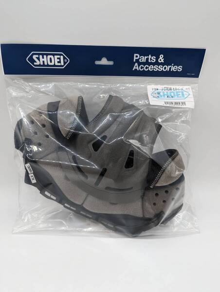 5)新品 未使用 SHOEI ショウエイ J-STREAM センターパッド XL9 ハード 4512048204891 J-FORCE3 J-STREAM Jストリーム