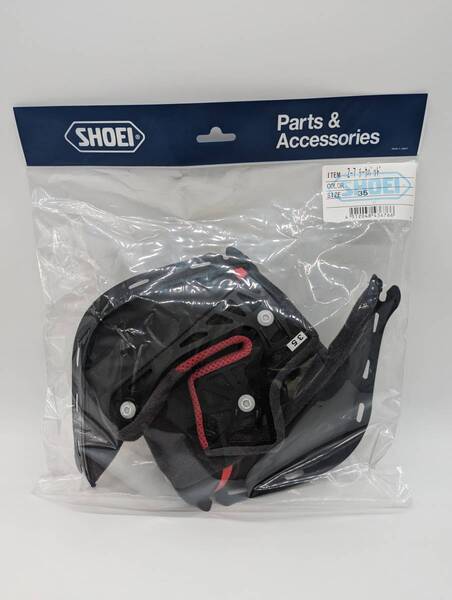 2)新品 未使用 SHOEI ショウエイ 4512048436766 Z-7 チークパッド 35 z7
