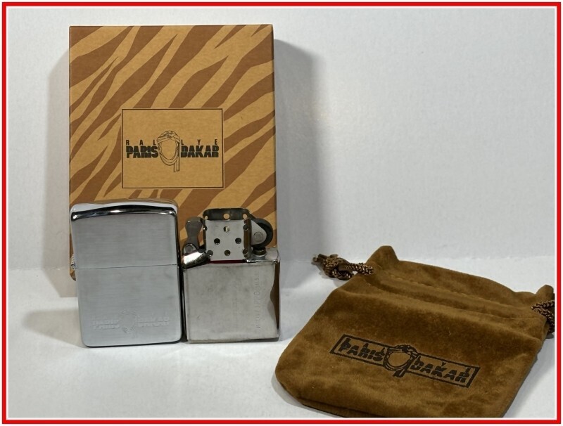 新しく着き Yahoo!オークション -「paris-dakar」(Zippo) (ライター)の落札 その他