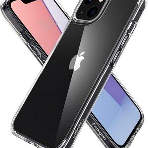 spigen iPhone 5.4"(2021) アイフォンケース AIR SKIN Case 1pc クリスタルクリア 黄変防止