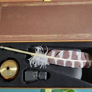 ノーブルコレクション ハリーポッター 羽根ペン&ペン立て&インク セット ワーナーブラザーズ公式