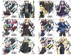 Sword Art Online Extonicle Event Limited Clear File Все 6 типов