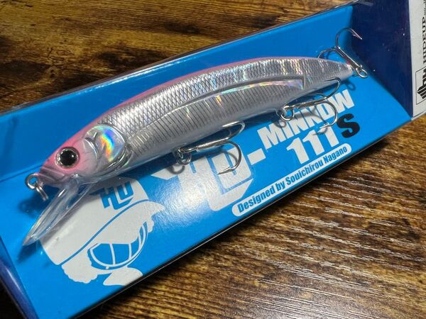 HU-MINNOW 111S エイチユーミノー111s #S-03 ピンクグロー HIDEUP ハイドアップ