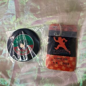 僕のヒーローアカデミア ヒロアカ 一番くじ 開催文化祭!! カードホルダー レコードデザインラバーコースター 爆豪勝己 緑谷出久