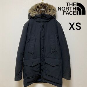 ★早い者勝ち★ ノースフェイス ダウンコート メンズ XS レディース グレー ファー付き ダウンジャケット ダウン コート
