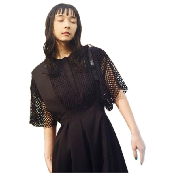 メッシュ半袖トップス【SUM1 STYLE(スミスタイル)】 イアパピヨネ 美品!