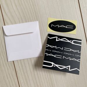 MAC メッセージカード シール