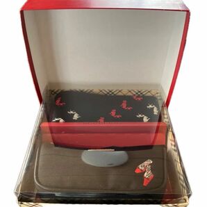 【新品未使用】Burberry(バーバリー)ハンカチと化粧ポーチのセット No.5