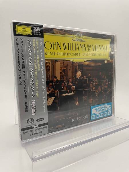 MR 匿名配送 SACDハイブリッド ジョン・ウィリアムズ ライヴ・イン・ウィーン 完全収録盤 2枚組 4988031412138