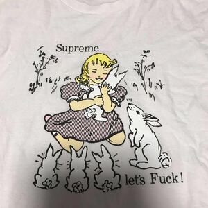 即決supreme let’s fuck tee シュプリーム tシャツ