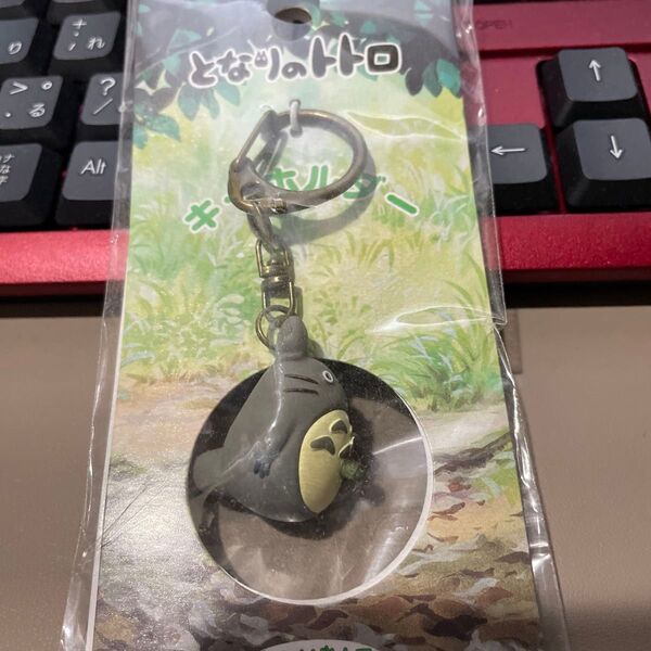ジブリ となりのトトロ グッズ キーホルダー 2種とどんぐり共和国ガチャフィギュア