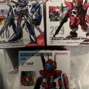 ガンダムコンバージ#26 エクリプスガンダム インフィニットジャスティスガンダム弍式 ジムキャノン 3体セット インジャ