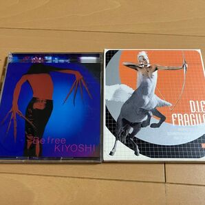 KIYOSHI Be free D.I.E. FRAGILE CD 2枚セット hide with Spread Beaver