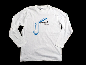 送込 Jammys ジャミーズ　Prince Jammy　ロンT 長袖Tシャツ 白 Lサイズ