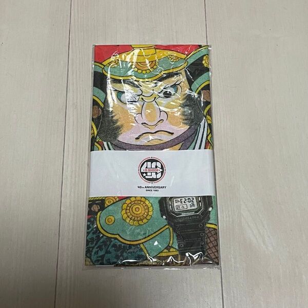 【新品未使用】G-SHOCK 40周年記念限定手ぬぐい 数量限定 激レア タオル バンダナ フェイスタオル