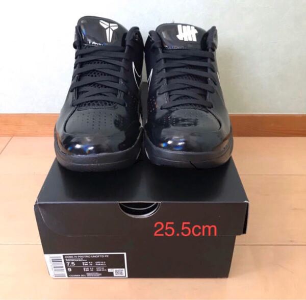 UNDEFEATED KOBE 4 PROTRO “BLACK MAMBA” (CQ3869-001)