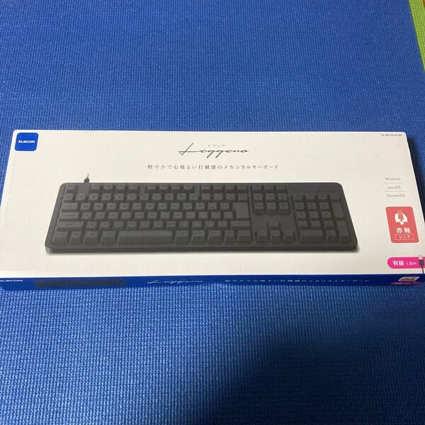 Leggero キーボード 赤軸 TK-MC50UKLBK