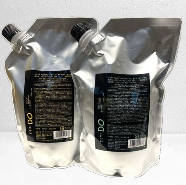 demi do men デミ ドゥ メン シャンプー OS・トリートメントOS 1000ml