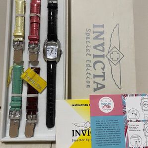 INVICTA インヴィクタ クォーツ時計 5バンド付き