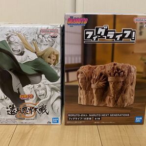NARUTO 造形忍界大戦 綱手 BORUTOフィグライフ!火影岩 2個セット