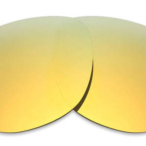 送料無料 交換用レンズ 24K ゴールド 偏光 OAKLEY FROGSKINS GOLD オークリー フロッグスキン レンズ拭き付