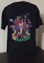 ほぼ新品 90s IMMTURE IMX Tシャツ ブラック L GILDAN We Got It Marques Houston_画像2