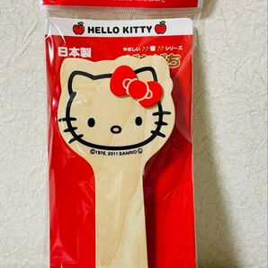 キティちゃんのぱちぱち鳴子 新品 知育玩具 音あそび HELLO KITTY 木のおもちゃ ぱちぱち 日本製