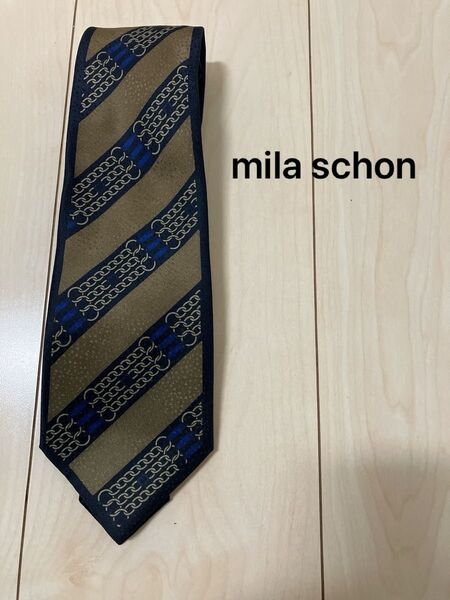 mila schon ミラショーン ネクタイ