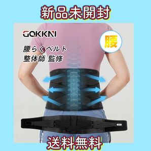 整体師厳選【新品未開封】腰サポーター 腰コルセット サポート メッシュ通気 二重加圧式 スポーツ 骨盤ベルト