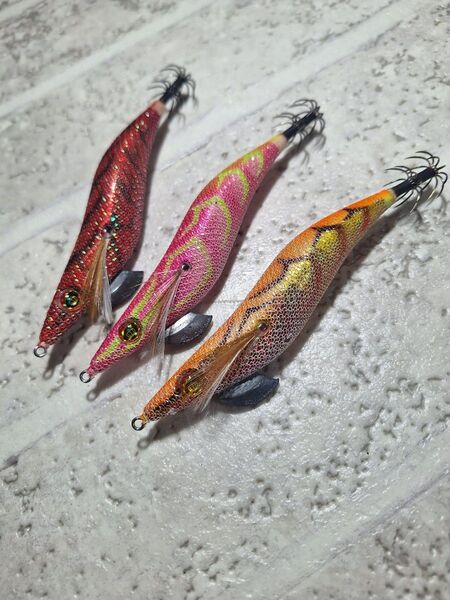 人気カラー スクイッドマニア ウェーブハンター3.5号 3本セット
