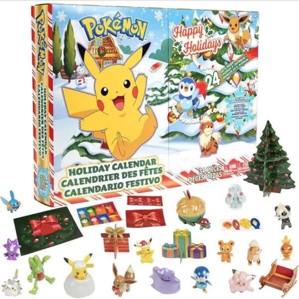 ポケモン アドベントカレンダー ポケットモンスター クリスマス おもちゃ 公式ライセンス品 日本未発売
