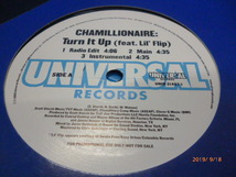 まとめ買い歓迎 レコード CHAMILLIONAIRE / Turn it Up 動作確認無 ジャンク品 ヤマト80サイズ[D-000]_画像2