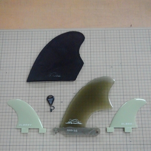 uruti Mate 6.25 fibre glass single fins Performance long board center fins box fins rare rare 