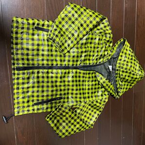 チェックナイロン アウター110