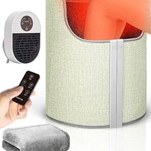 パネルヒーター ファン付き 熱風で直接暖め セラミックファンヒーター ポータブル拡声器