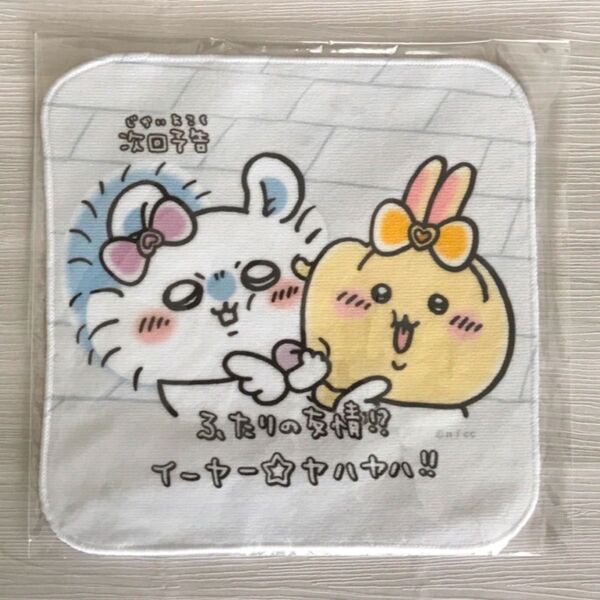 まじかるちいかわ ハンドタオル(ふたりの友情) うさぎ モモンガ