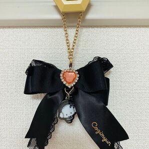 サンリオ ゴシックナイトパーティ シークレットリボンチャーム こぎみゅん キーホルダー バッグチャーム ストラップ