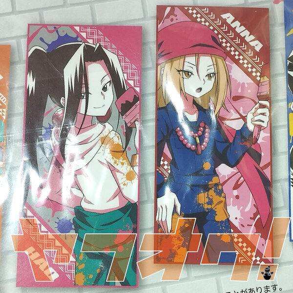 【SHAMAN KING】タイトーくじ本舗<B賞 描き下ろしフェイスタオル 麻倉葉王 恐山アンナ>シャーマンキング