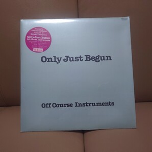 ★オフコース OFF COURSE★Only Just Begun★見本盤★PROMO★SAMPLE★Rare Item★未開封★中古LP★シュリンク汚れ、傷み