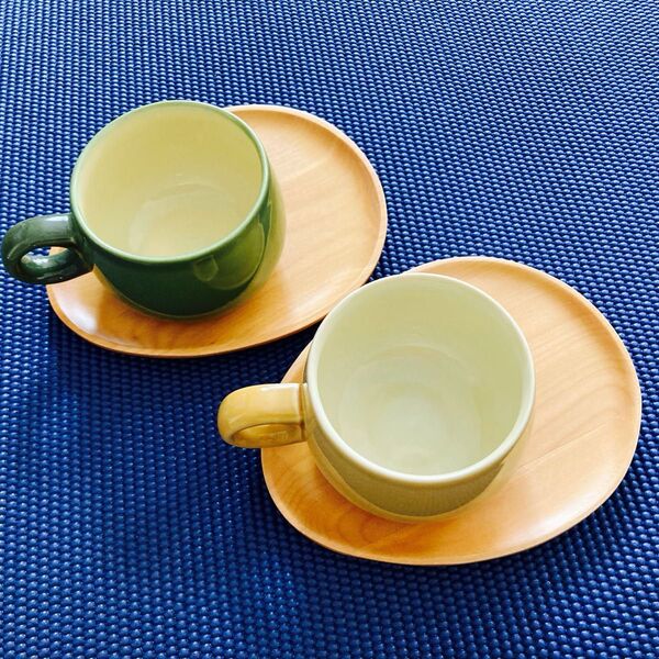 昭和レトロ ティーカップ 2個セット