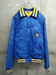 80s US古着 キルティングジャケット M スタジャン Don Alleson Athletic vintage ヴィンテージ ビンテージ アメカジ 古着 