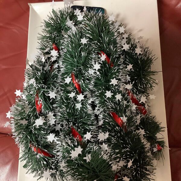 クリスマスモール クリスマスガーランド 2m クリスマス 飾り ディスプレイ