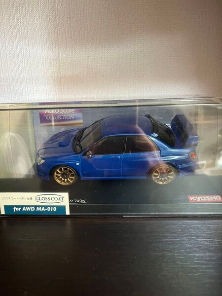 京商 ミニッツ スバル インプレッサ WRX STI spec C メタリックブルー MZX403MB
