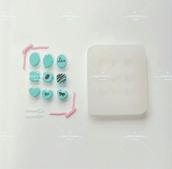 シリコンモールド レジン ハンドメイド チョコ バレンタイン スイーツ