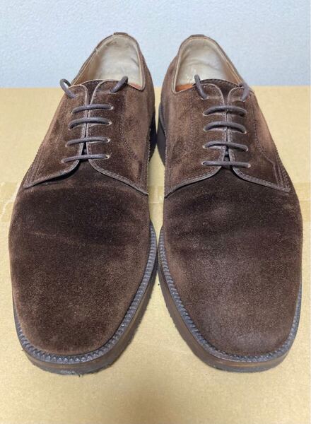 Mannina フィレンツェ ビスポーク店 UK6.5 25.0cm スエード クレープソール berluti silvano lattanzi enzo bonafe church's sanders