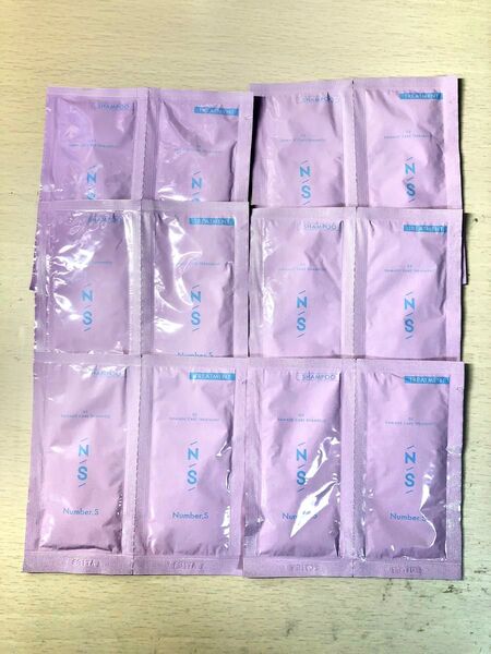 ナンバーエス トライアルセット6回分 ダメージケアシャンプー 10ml×6 トリートメント 10g×6