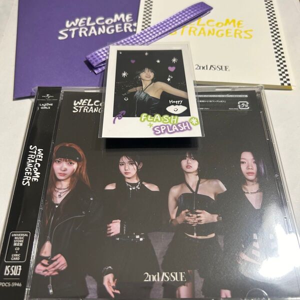 CD 帯あり IS:SUE 田中優希 YUUKI Welcome Strangers CD 新品 ユニバーサル